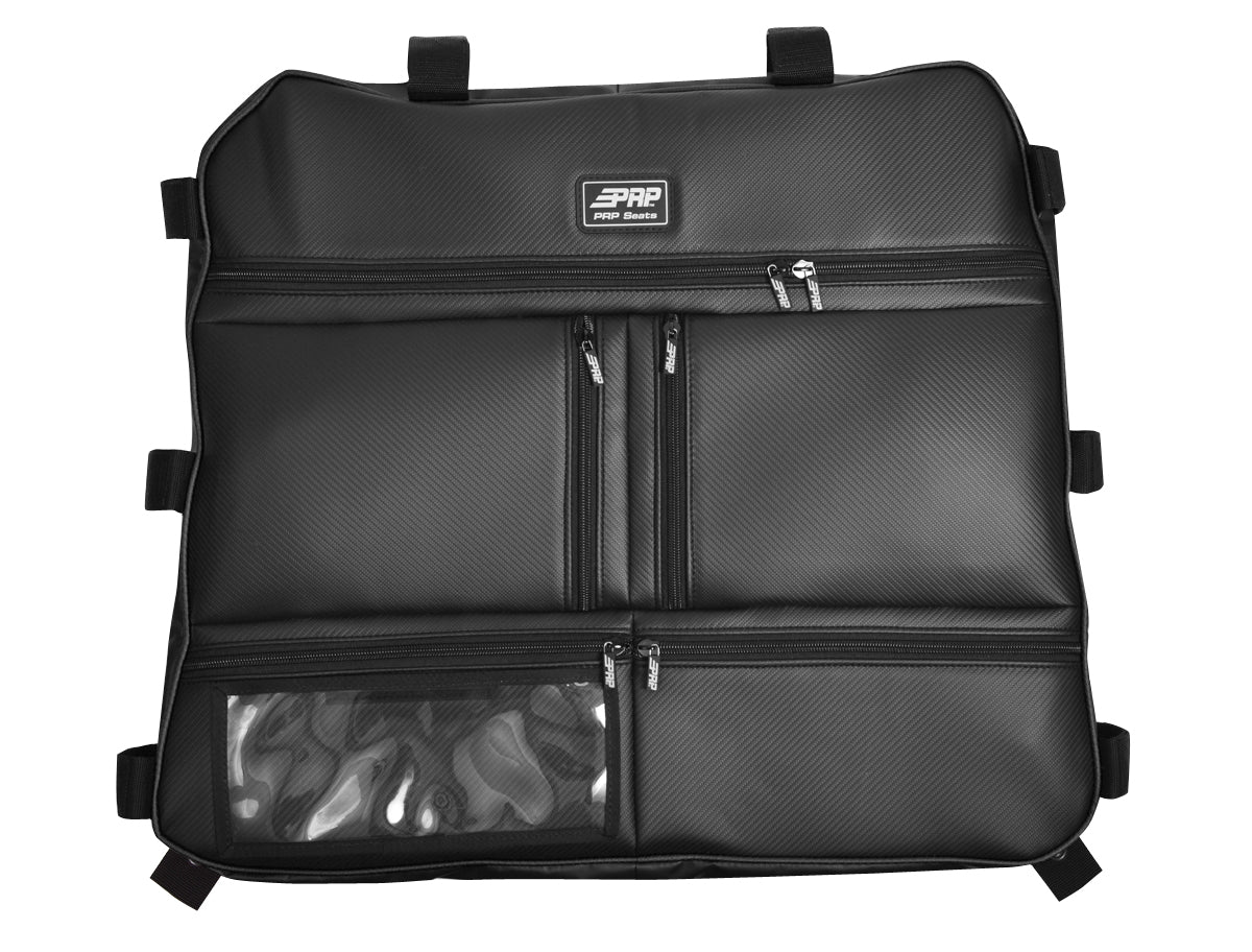 RZR 1000 OVERHEAD STORAGE BAG-storage bag-PRP Seats-210-Carbon Fiber Black Vinyl-Black Market UTV