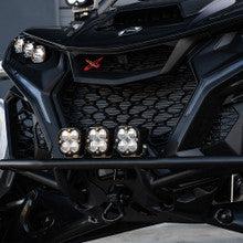 Can-Am Maverick R Pre-Runner Bumper Kits-Lighting Kit-Baja Designs-Squadron Sport-Driving Combo-Clear-Black Market UTV