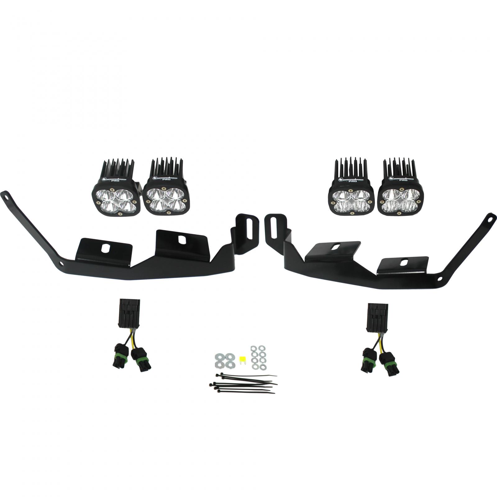 Polaris Squadron Unlimited Headlight Kit - Polaris 2018-21 RZR RS1; 2014-21 RZR XP 1000; 2018-21 RZR XP Turbo-S