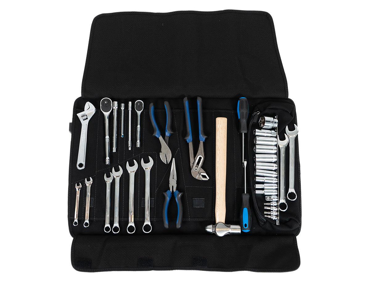 CAN-AM ROLL-UP TOOL BAG WITH 35PC TOOL KIT-PRP Seats-Black Market UTV