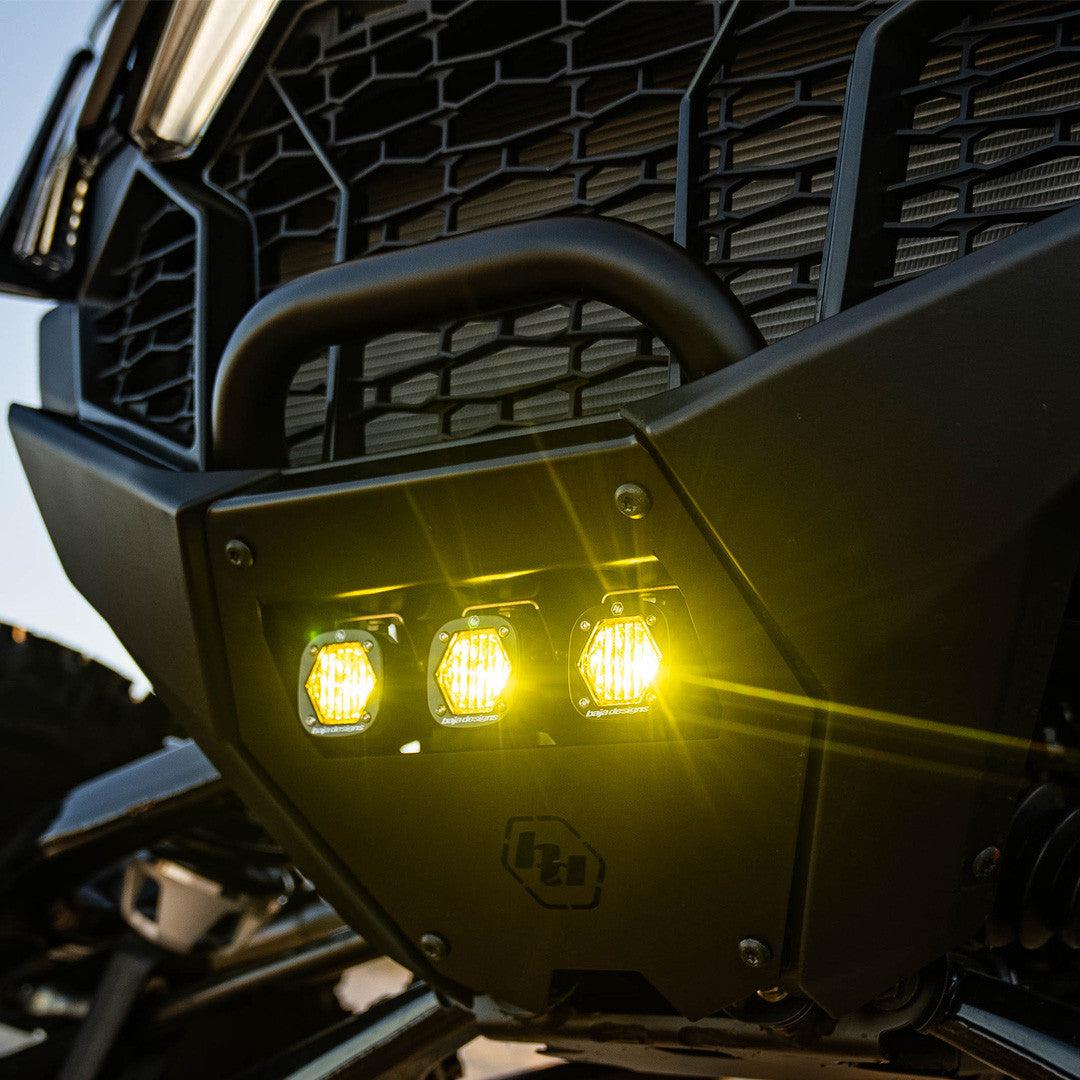 S1 Lower Facia Kit for Polaris RZR Pro R Model-Lighting Kit-Baja Designs-Black Market UTV