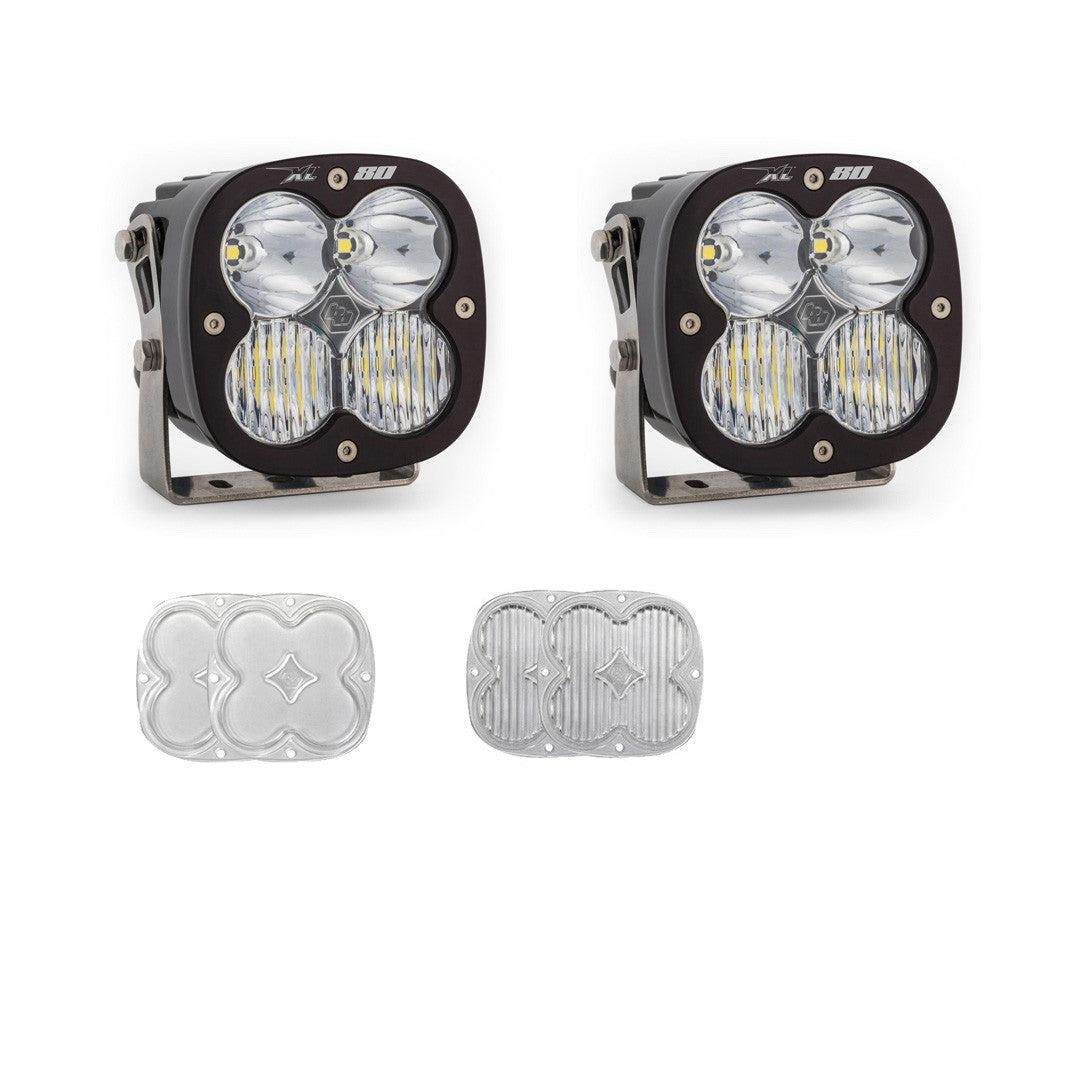 XL 80 A-Pillar Kit for Polaris RZR Pro R Model-Lighting Kit-Baja Designs-Black Market UTV