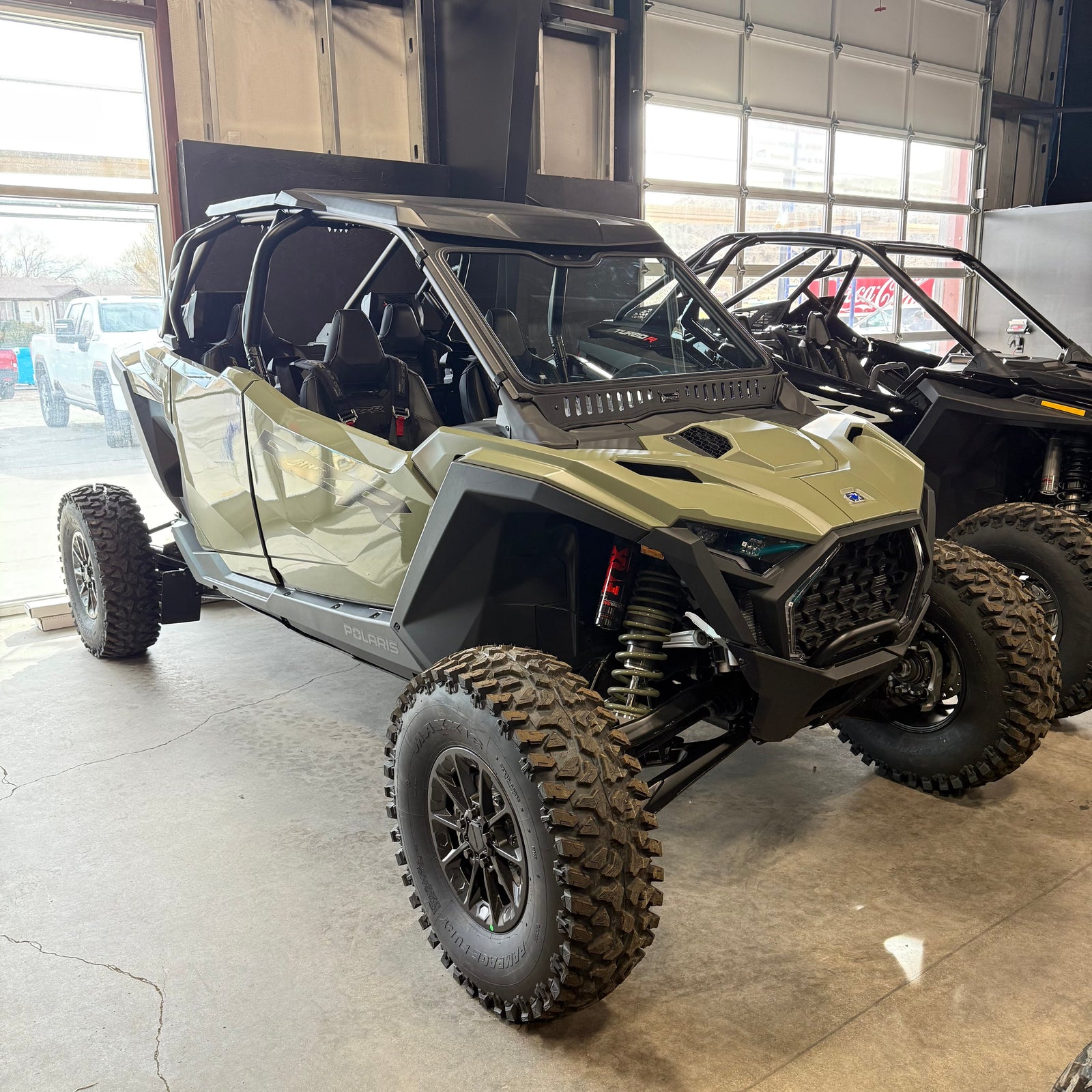 Polaris RZR Pro XP/Pro S (2025+) Vented Glass Windshield-Bent Metal Off-Road-Black-Black-Black Market UTV