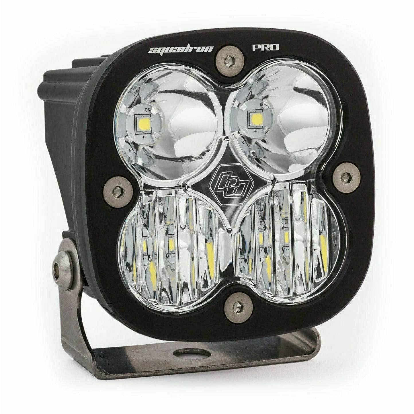SQUADRON PRO LED LIGHT POD - UNIVERSAL-Light Bar Mount-Baja Designs-Spot-Clear-Black Market UTV