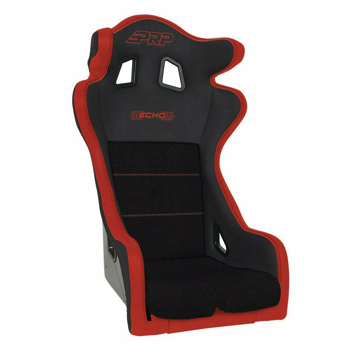 PRP - ECHO COMPOSITE SEAT-Seats-PRP Seats-Black / Red-Black Market UTV