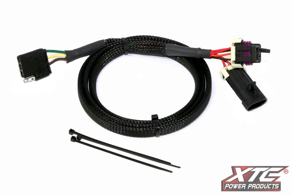 PLUG & PLAY 3 WAY CONNECTOR TO 4 PIN CONNECTOR TRAILER LIGHT ADAPTER