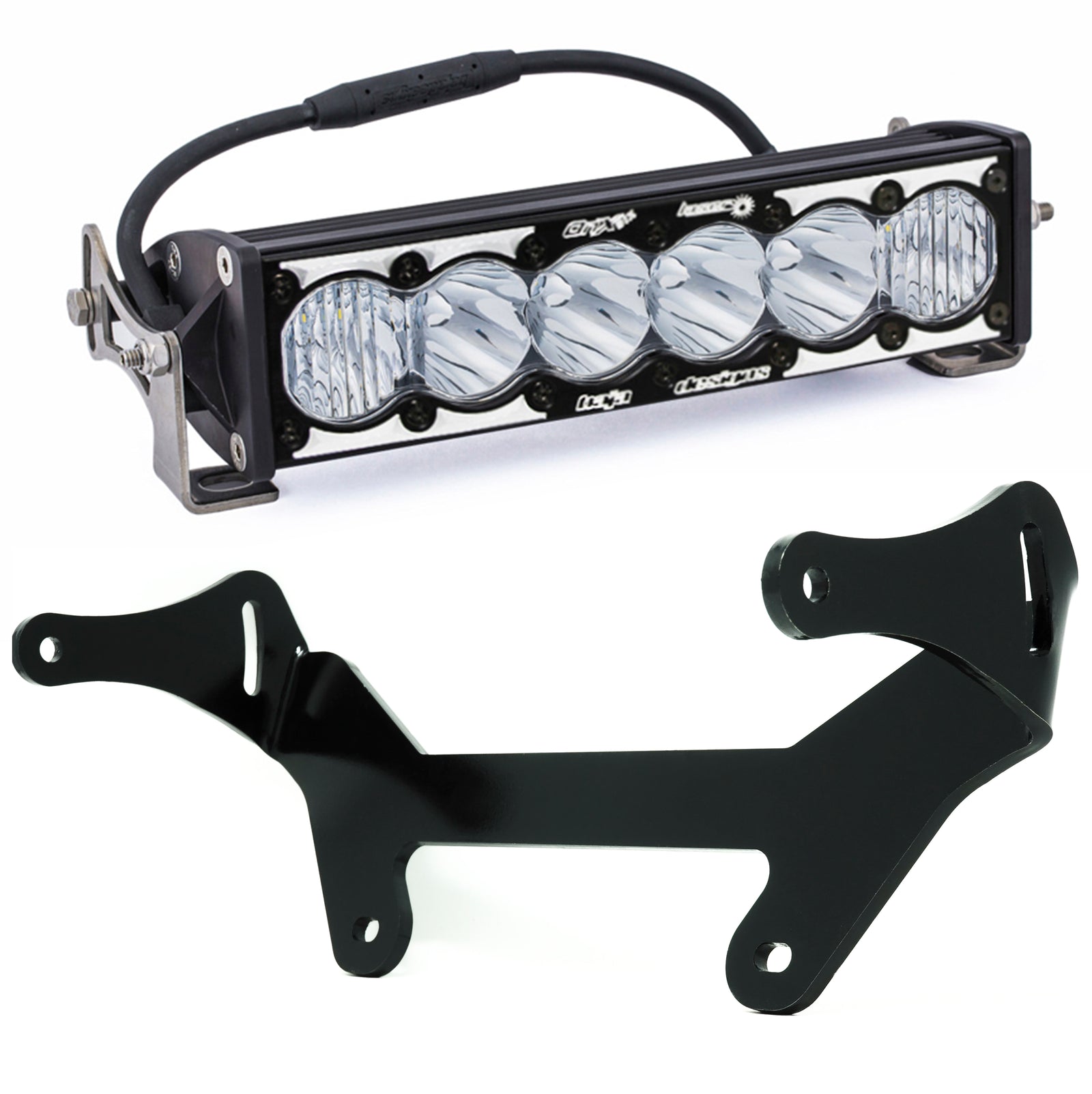 Can-Am, Maverick X3, OnX6+ Shock Mount Kit, OnX6 Hybrid 10"-Lighting Kit-Baja Designs-Black Market UTV