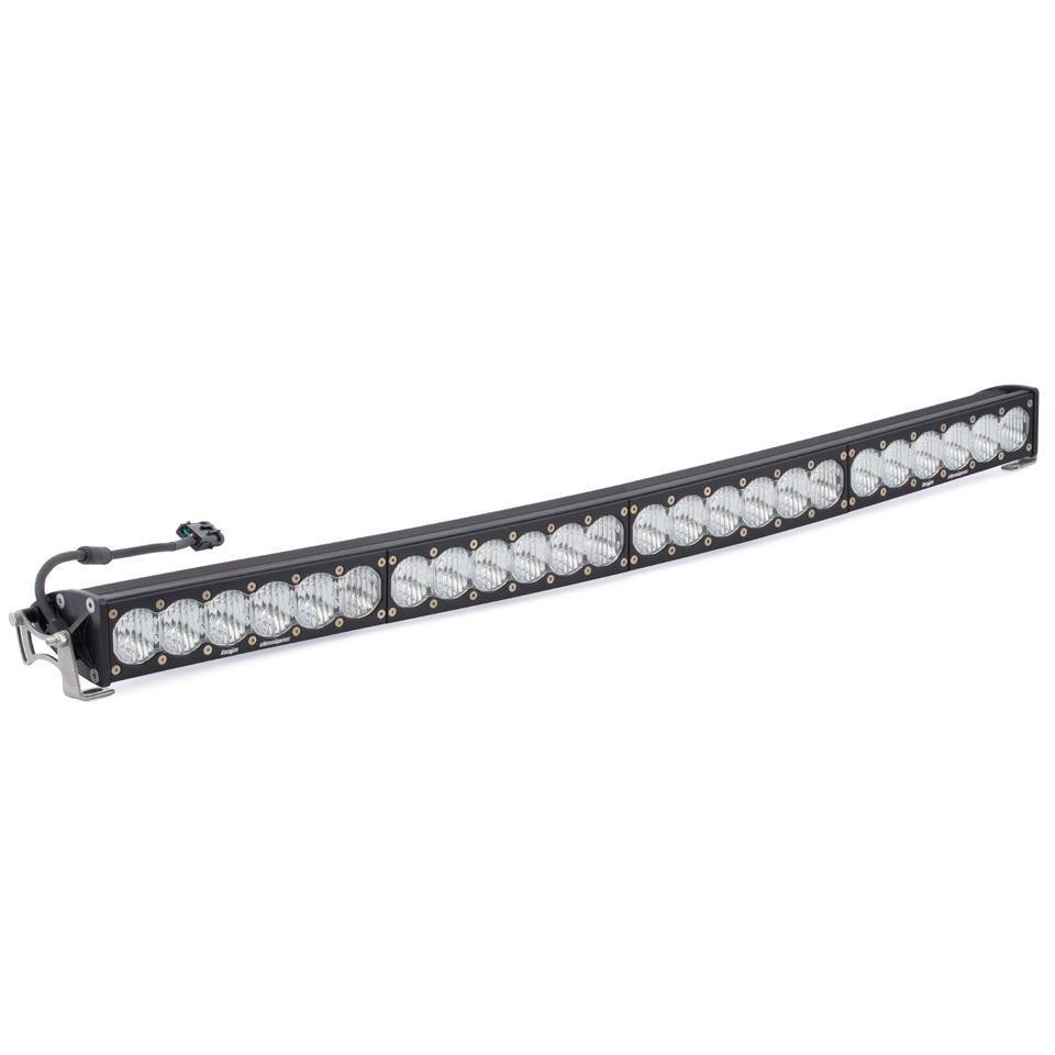 40&quot; OnX6+ LED Light Bars-Light Bars-Baja Designs-Wide Driving-White-Arced-Black Market UTV