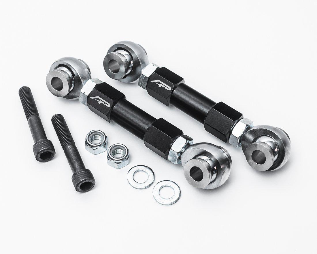 Agency Power Rear Adjustable Sway Bar Links Can-Am Maverick X3 RS DS RC Turbo - Black-Suspension-Agency Power-Black-Black Market UTV