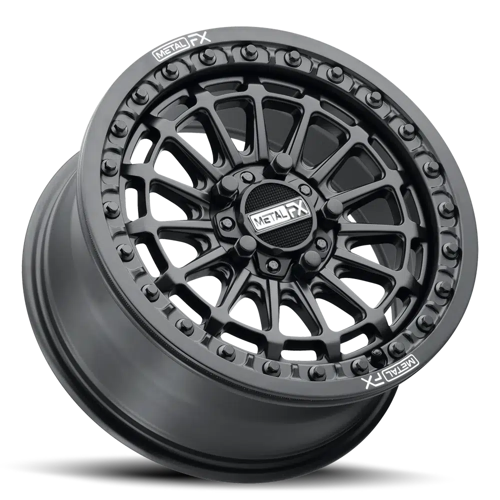 DELTA R BEADLOCK - POLARIS RZR PRO R-Wheels-Metal FX Offroad-15x7 - 5x114.3-Satin Black-Black Market UTV