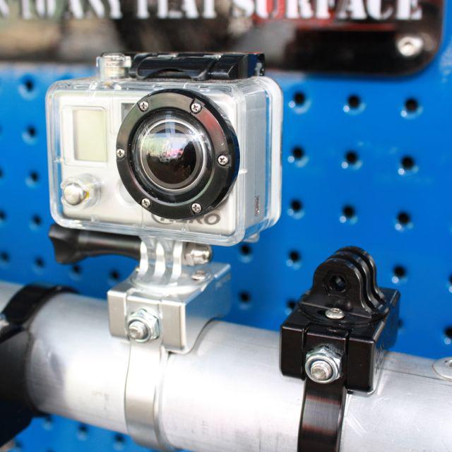 GoPro Camera Tubing Mount-Mount-Axia Alloys-Satin (raw Aluminum)-0.75&quot;-Black Market UTV