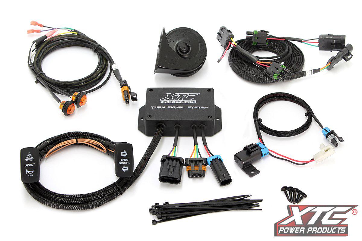 Can-Am Maverick X3 Plug & Play® Turn Signal System with Horn-Street Legal Kit-XTC-Black Market UTV