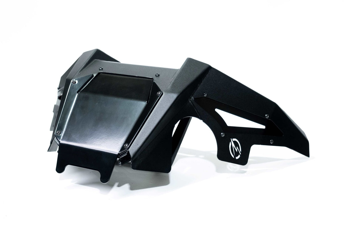 2020-2024 Polaris RZR Pro XP Volt Series Winch Front Bumper-WINCH BUMPER-Elektric Offroad Design-Baja Designs 10&quot; OnX6+ Led Bar Driving/Combo Clear [pn #451003](+$442.95)-Elektric Offroad Designs UTV Winch Fairlead and Hook Gun Metal [WFL110004] ($135.00)-On/Off Wiring Harness - OnX6 (10&quot;-20&quot;) / S8 (10&quot;-30&quot;) / XL Sport/XL Pro - Universal [pn#640115] (+$30.95)-Black Market UTV