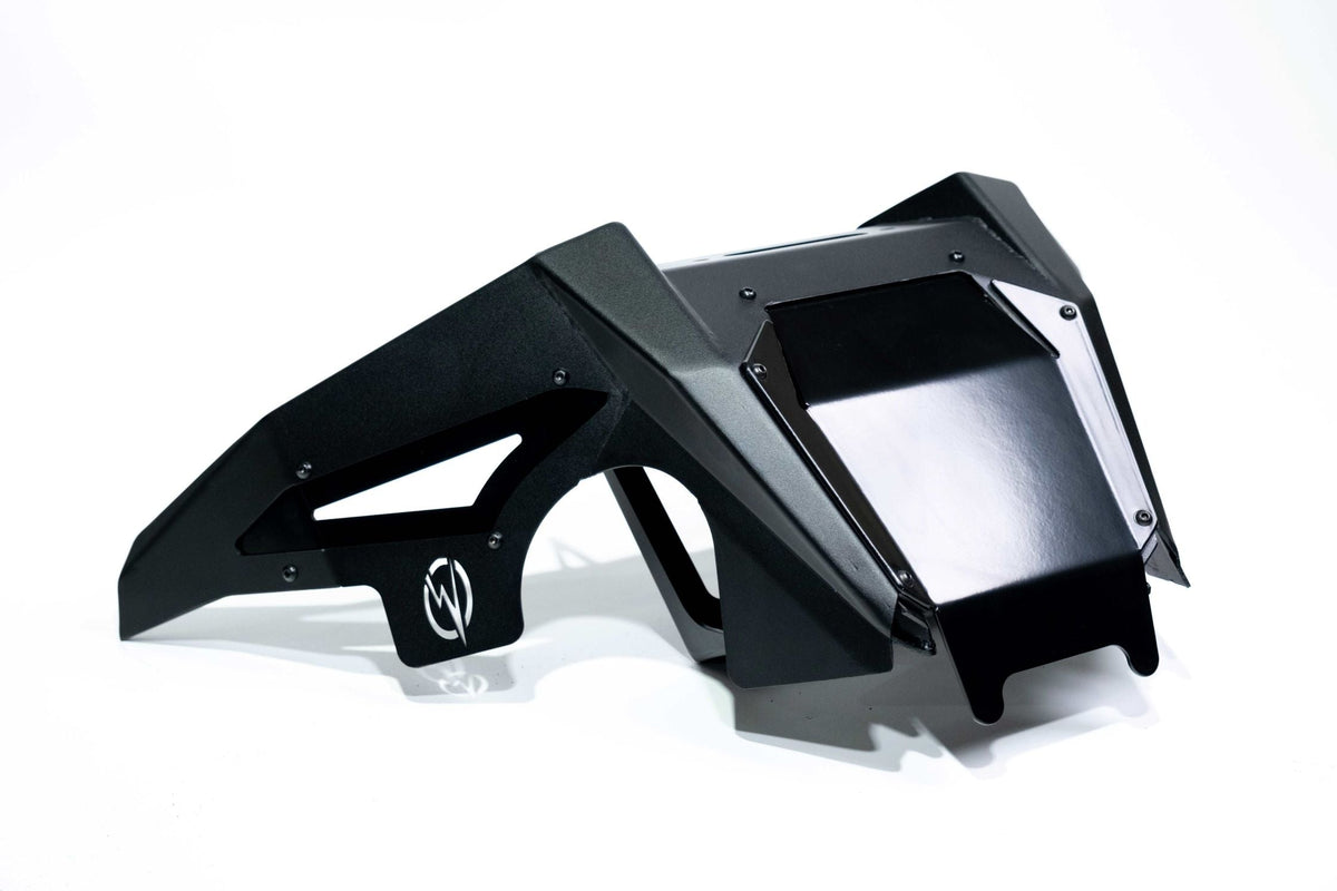 2020-2024 Polaris RZR Pro XP Volt Series Winch Front Bumper-WINCH BUMPER-Elektric Offroad Design-Baja Designs 10&quot; OnX6+ Led Bar Driving/Combo Clear [pn #451003](+$442.95)-Elektric Offroad Designs UTV Winch Fairlead and Hook Gun Metal [WFL110004] ($135.00)-On/Off Wiring Harness - OnX6 (10&quot;-20&quot;) / S8 (10&quot;-30&quot;) / XL Sport/XL Pro - Universal [pn#640115] (+$30.95)-Black Market UTV