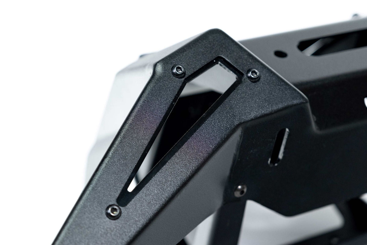 2020-2024 Polaris RZR Pro XP Volt Series Winch Front Bumper-WINCH BUMPER-Elektric Offroad Design-Baja Designs 10&quot; OnX6+ Led Bar Driving/Combo Clear [pn #451003](+$442.95)-Elektric Offroad Designs UTV Winch Fairlead and Hook Gun Metal [WFL110004] ($135.00)-On/Off Wiring Harness - OnX6 (10&quot;-20&quot;) / S8 (10&quot;-30&quot;) / XL Sport/XL Pro - Universal [pn#640115] (+$30.95)-Black Market UTV