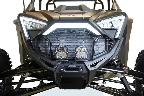 2022-2024 Polaris RZR Pro R, Turbo R Volt Series Front Winch Bumper-WINCH BUMPER-Elektric Offroad Design-No Lights-No Winch Fairlead/ Cover plate-No Wiring Harness-Black Market UTV