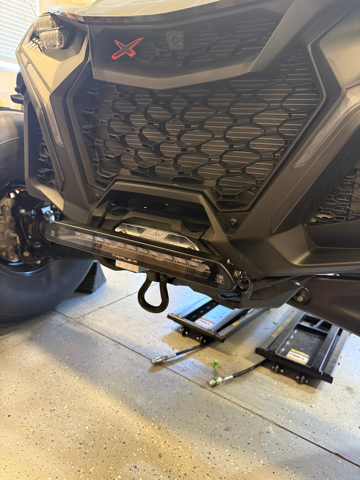 Maverick R Front Light Bar - Triple R Linear-12 Elite-Black Market UTV-Black Market UTV