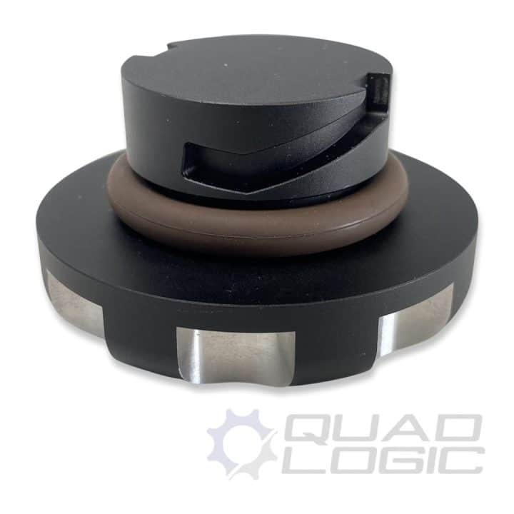 RZR 1000 XP Premium Billet Oil Cap w/ O-Ring-Oil Cap Ring-Quad-Logic-Black Market UTV