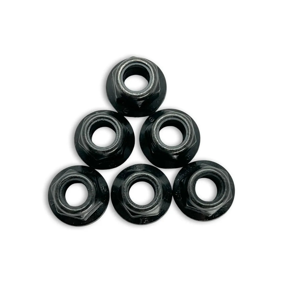 Nylon Flange Nut (Set of 6) – 7547313-Lug Nuts-Quad-Logic-Black Market UTV
