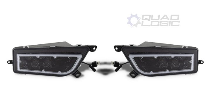 RZR 1000 RGB Full Color Function LED Ring Headlights (PAIR)