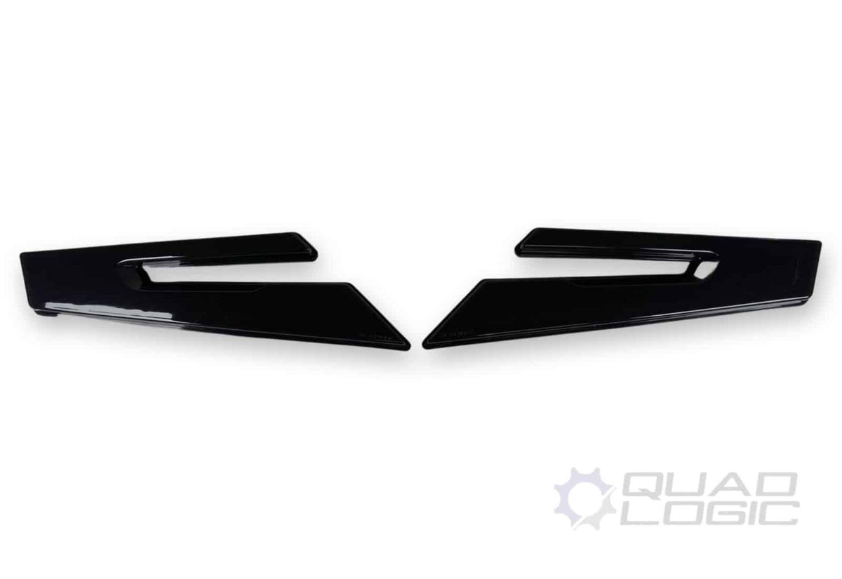 RZR Turbo Black Taillights-Tail Lights-Quad-Logic-Black Market UTV