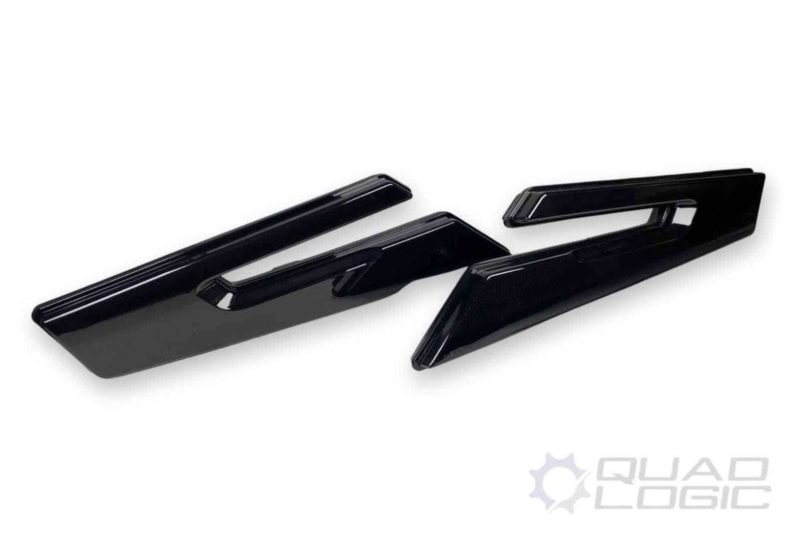 RZR Turbo Black Taillights-Tail Lights-Quad-Logic-Black Market UTV