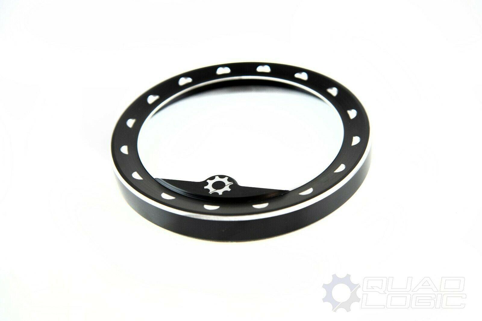 Quad Logic Signature Premium Billet RZR Turbo Dash Gauge Bezel-Gauge Bezel-Quad-Logic-Black Market UTV