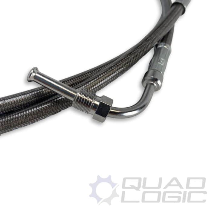 RZR XP 1000 Right Rear Brake Line-Quad-Logic-Black Market UTV