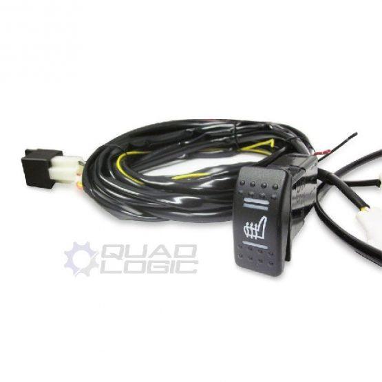 Polaris RZR Seat Heater Kit-Heater Kit-Quad-Logic-Black Market UTV