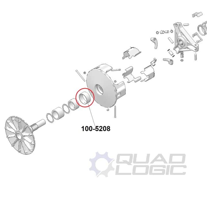 RZR 1000 XP Primary Clutch Sheave Bushing