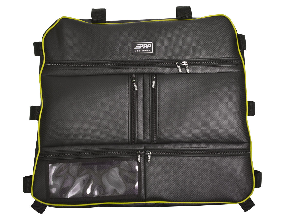RZR 1000 OVERHEAD STORAGE BAG-storage bag-PRP Seats-210-Carbon Fiber Black Vinyl-Black Market UTV
