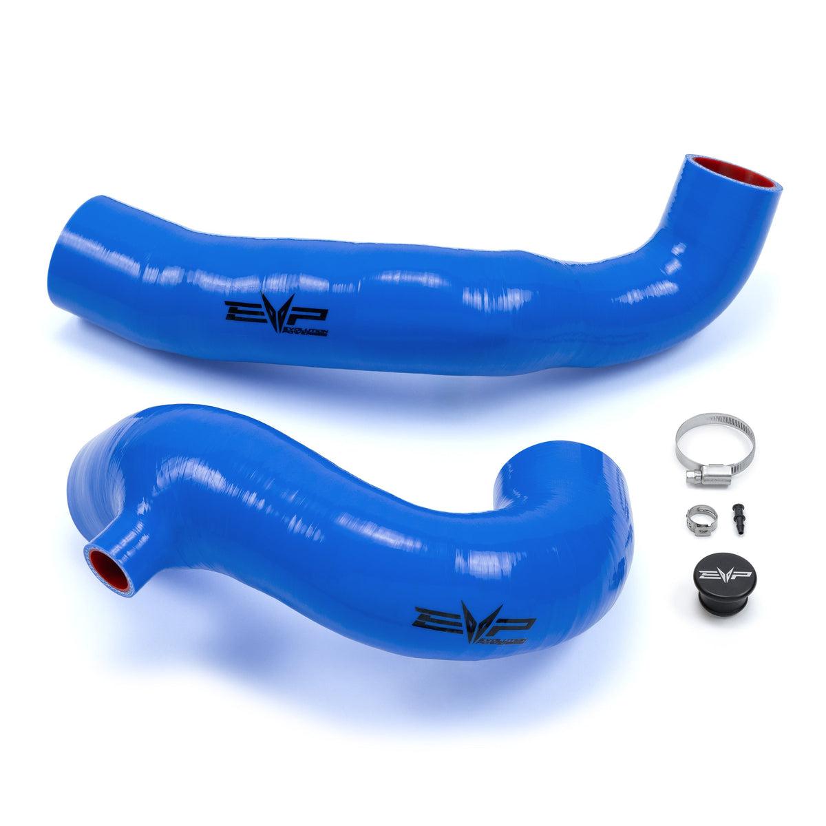 EVP Silicone Charge Tube for Can-Am Maverick R-CHARGE-EVP-Blue-Black Market UTV