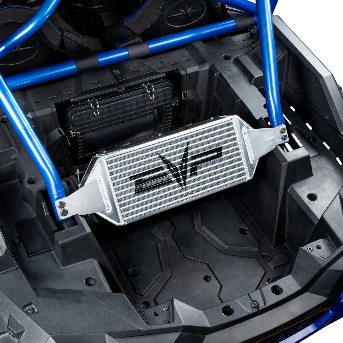 EVP Air-to-Air Dual-Fan Intercooler for Polaris RZR XP Turbo &amp; Turbo S-Intercooler-EVP-Black Market UTV