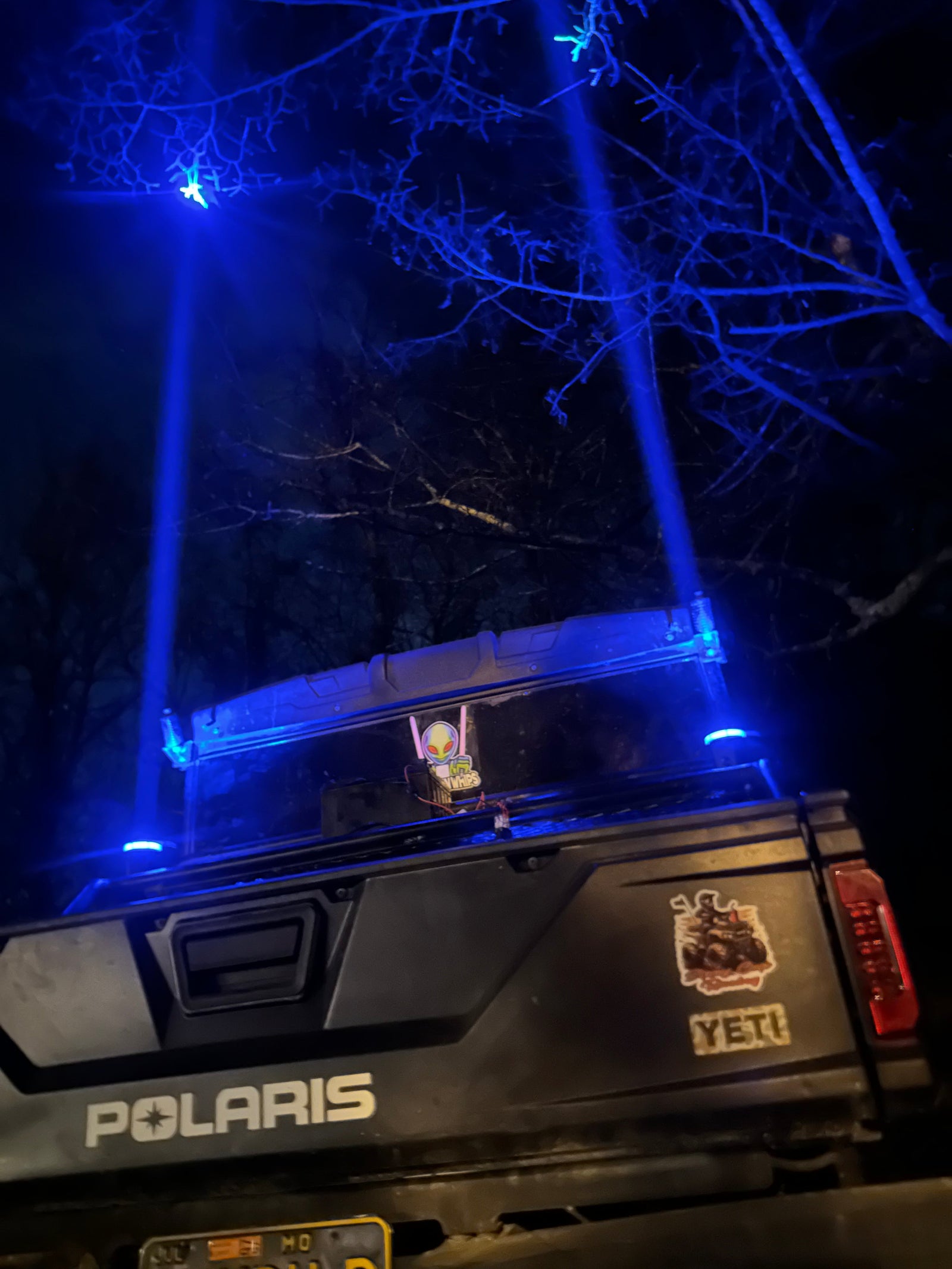 Marshin Whips: RGB Lunar Laser Light Kit-Marshin Whips-Black Market UTV