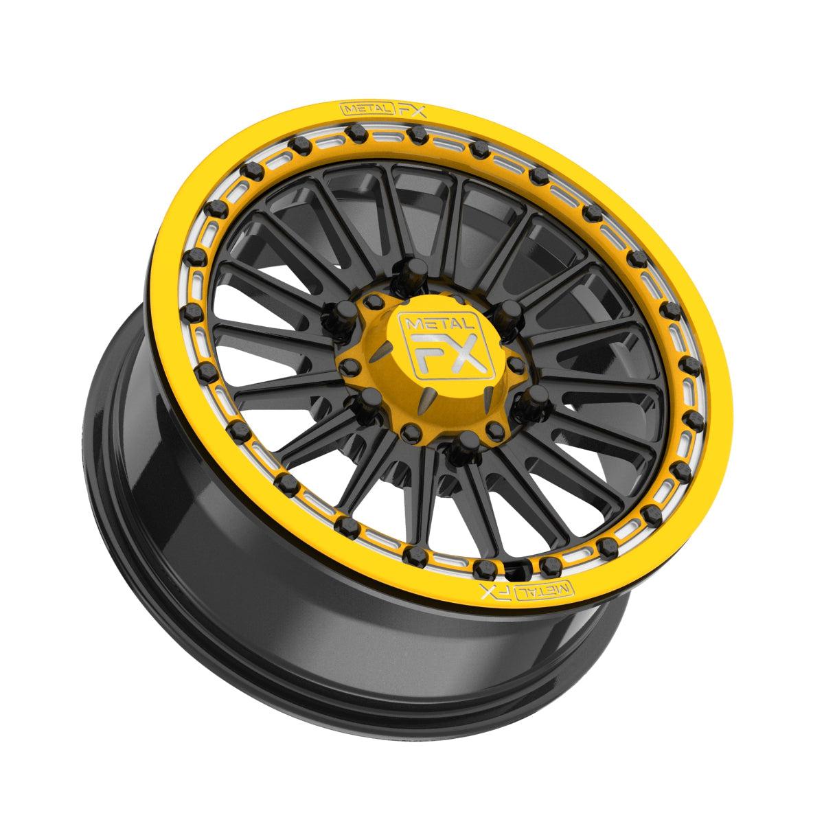 DELTA 6R FORGED MONOBLOCK BEADLOCK WHEEL-Wheels-Metal FX Offroad-15x6 | +38 mm/4.5+1.5 | 6x139.7-RAW-Black Market UTV