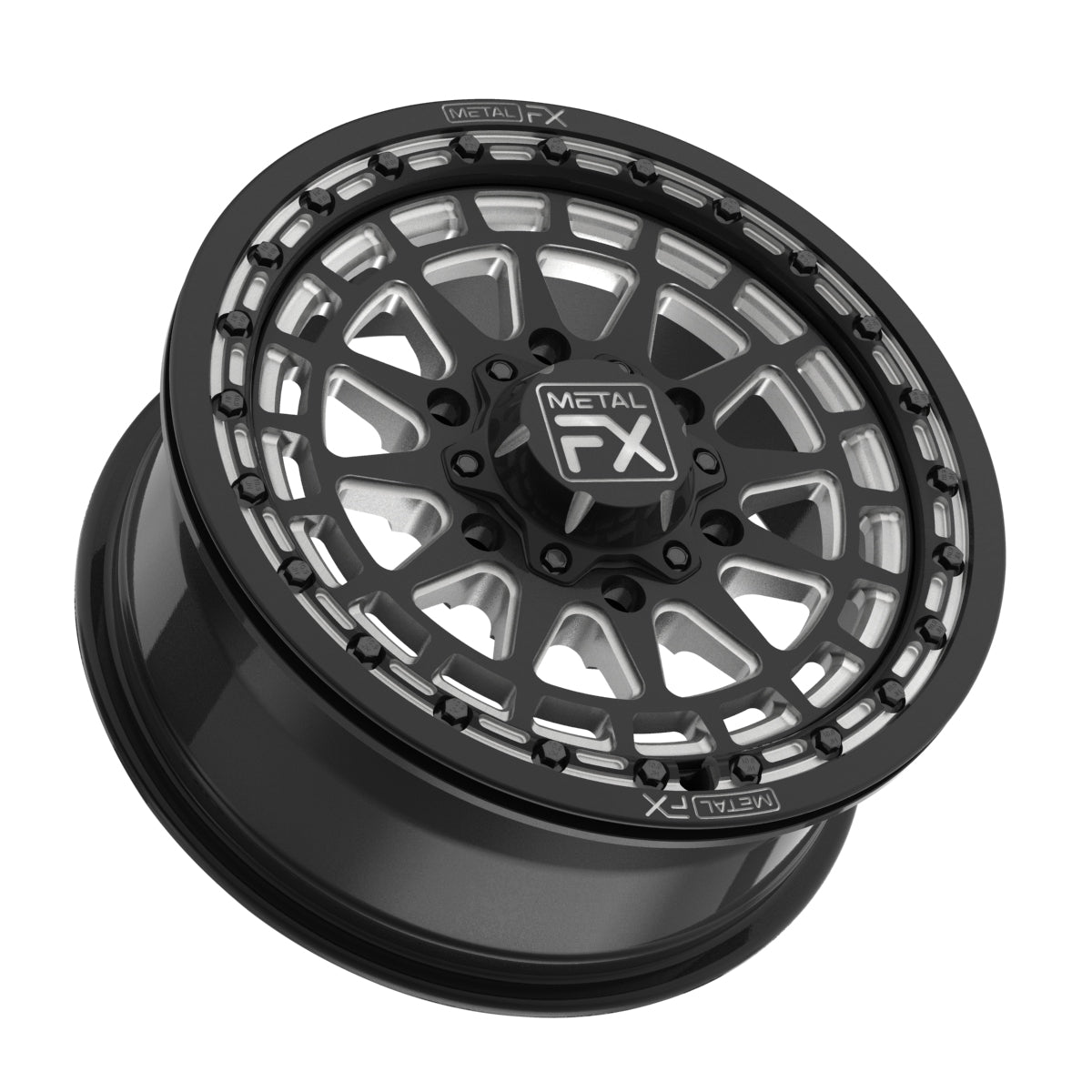 OUTLAW 6R FORGED MONOBLOCK BEADLOCK WHEEL (CUSTOM)-Wheels-Metal FX Offroad-15x6 | 4.5+1.5 |6x139.7-RAW-Black Market UTV