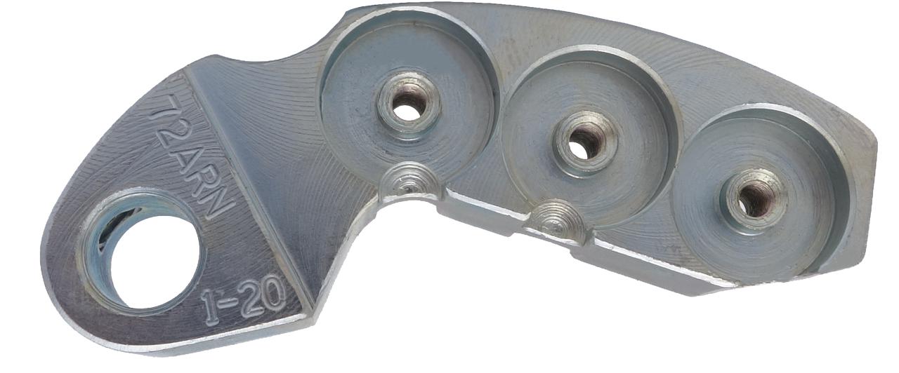 Supertip RN Series "Raised Notch" Notched Drag Race Cam Arms-Clutch Weights-STM-STM Supertip Bushing- Single-60 Gram Base / .470 wide-1 Arm (no fasteners)-Black Market UTV