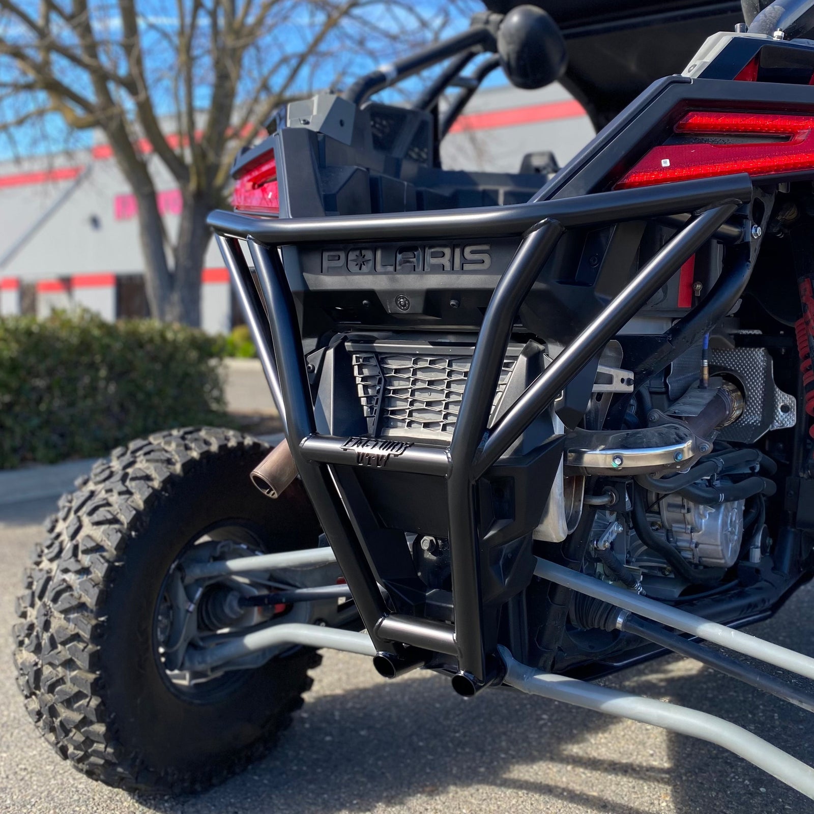 Polaris RZR Turbo R / Pro S Rear Bumper-Bumpers-Factory UTV-Black Market UTV