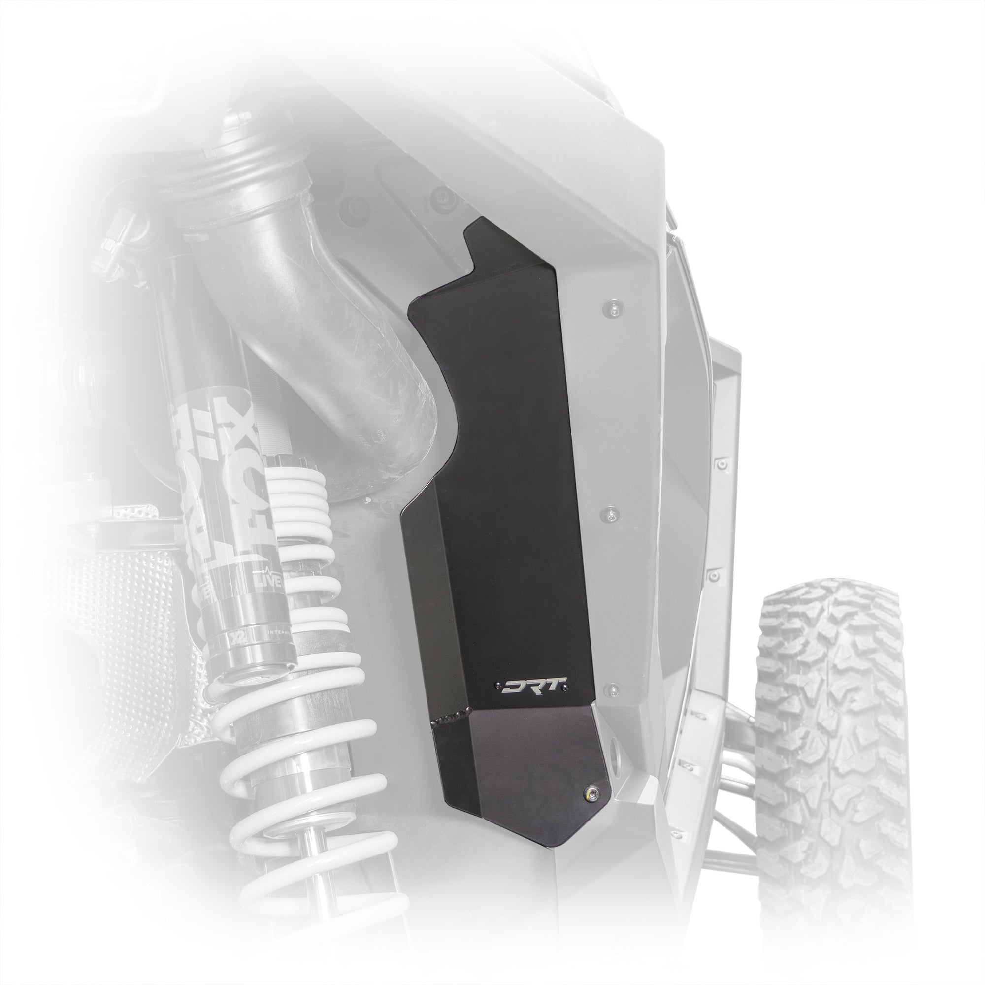 Aluminum Rear Inner Fender Guard for (RZR Pro/Turbo R 2020+)-fender-DRT Motor Sports-Black Market UTV