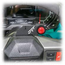 DRT Polaris RZR 2020+ Steering Wheel Single Push-To-Talk Plate-PTT Plate-DRT Motor Sports-Black Market UTV