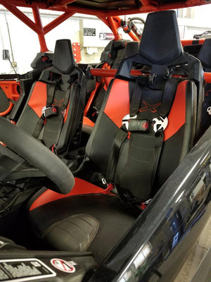 Can-Am X3/X3 Maxx Seat Riser-Seats-Bent Metal Offroad-1"-Black Market UTV