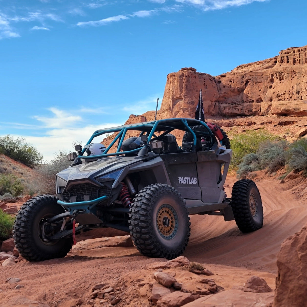 Fastlab Winch Bumper for Polaris RZR Pro R / Turbo R-RZR Protection-FastLab UTV-Black-No winch-Black Market UTV