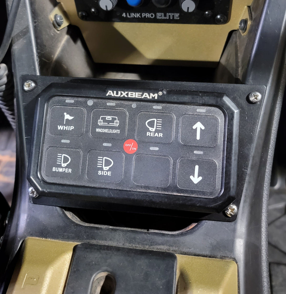 RZR Pro XP Pro R Tubro R Switch Panel Mount for Auxbeam and Switch Pros-ELECTRICAL-FastLab UTV-No-Black Market UTV