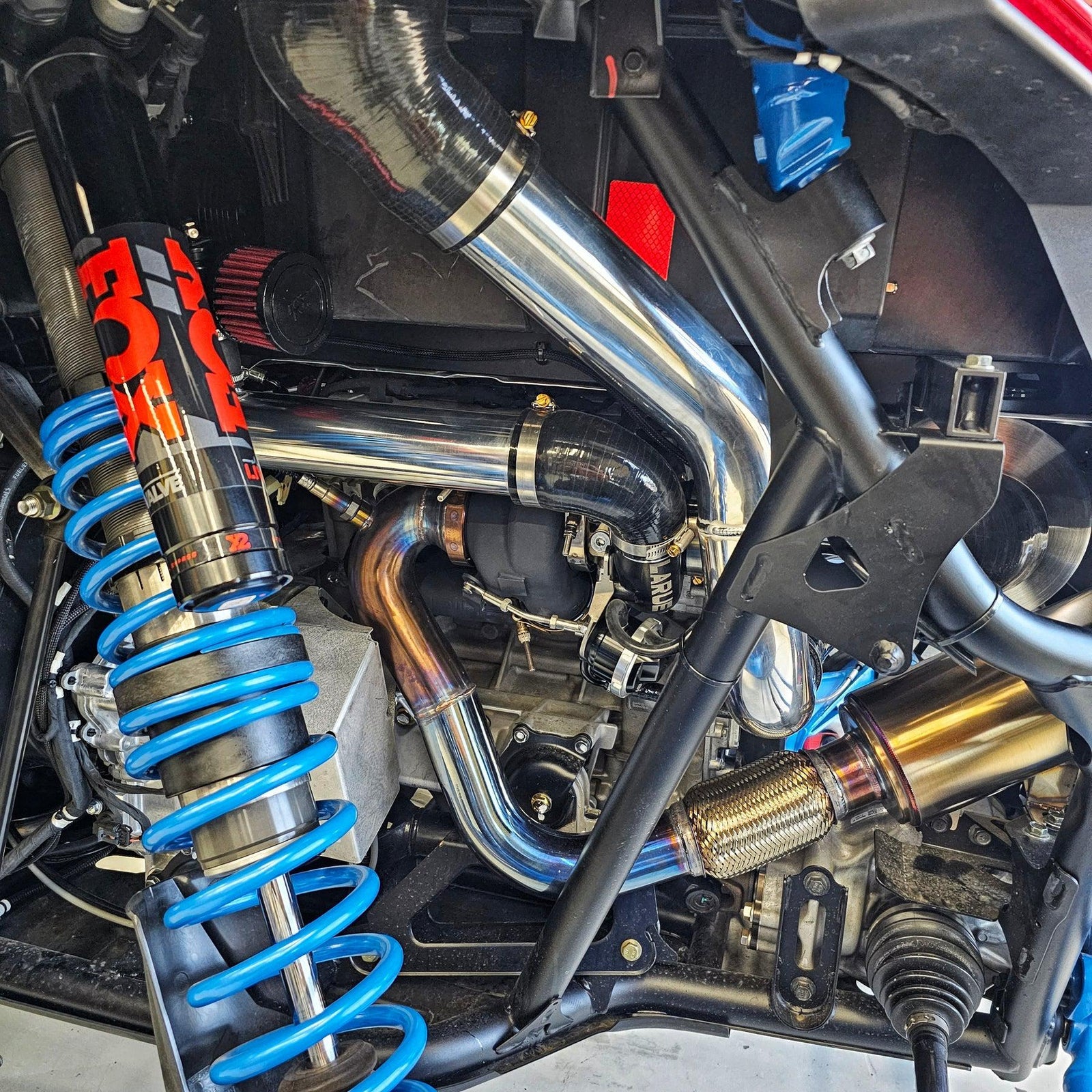 RZR PRO R 4 CYLINDER PREMIUM TURBO KIT-Big Turbo-Larue-91 Pump Gas Tune-Black Market UTV