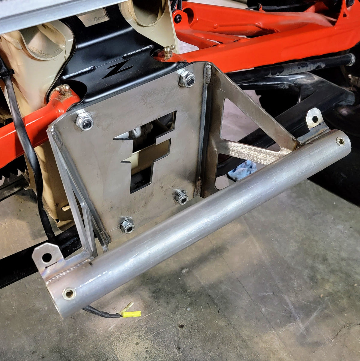 FastLab Can-am X3 Baja Bulkhead Bumper-X3 Protection-FastLab UTV-Black-Black Market UTV
