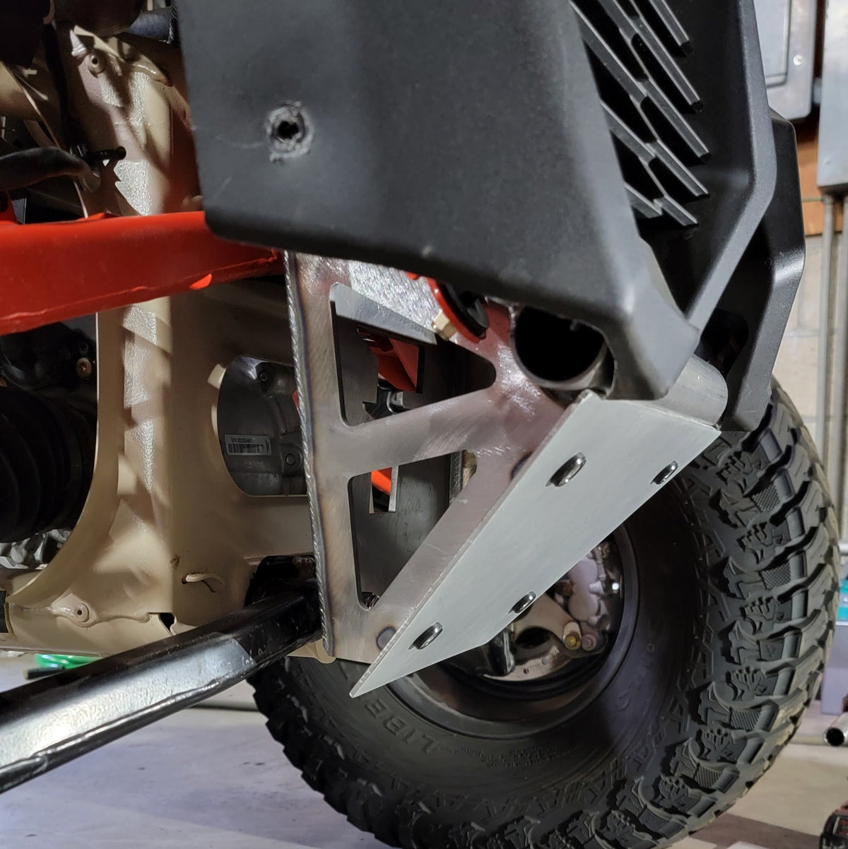 FastLab Can-am X3 Baja Bulkhead Bumper-X3 Protection-FastLab UTV-Black-Black Market UTV