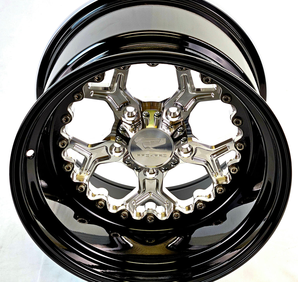 PRO 5 - FF Forged Silver RZR PRO R 5X4.5-Wheels-Packard Performance-15x7 | 5X4.5-Yes-Black Market UTV