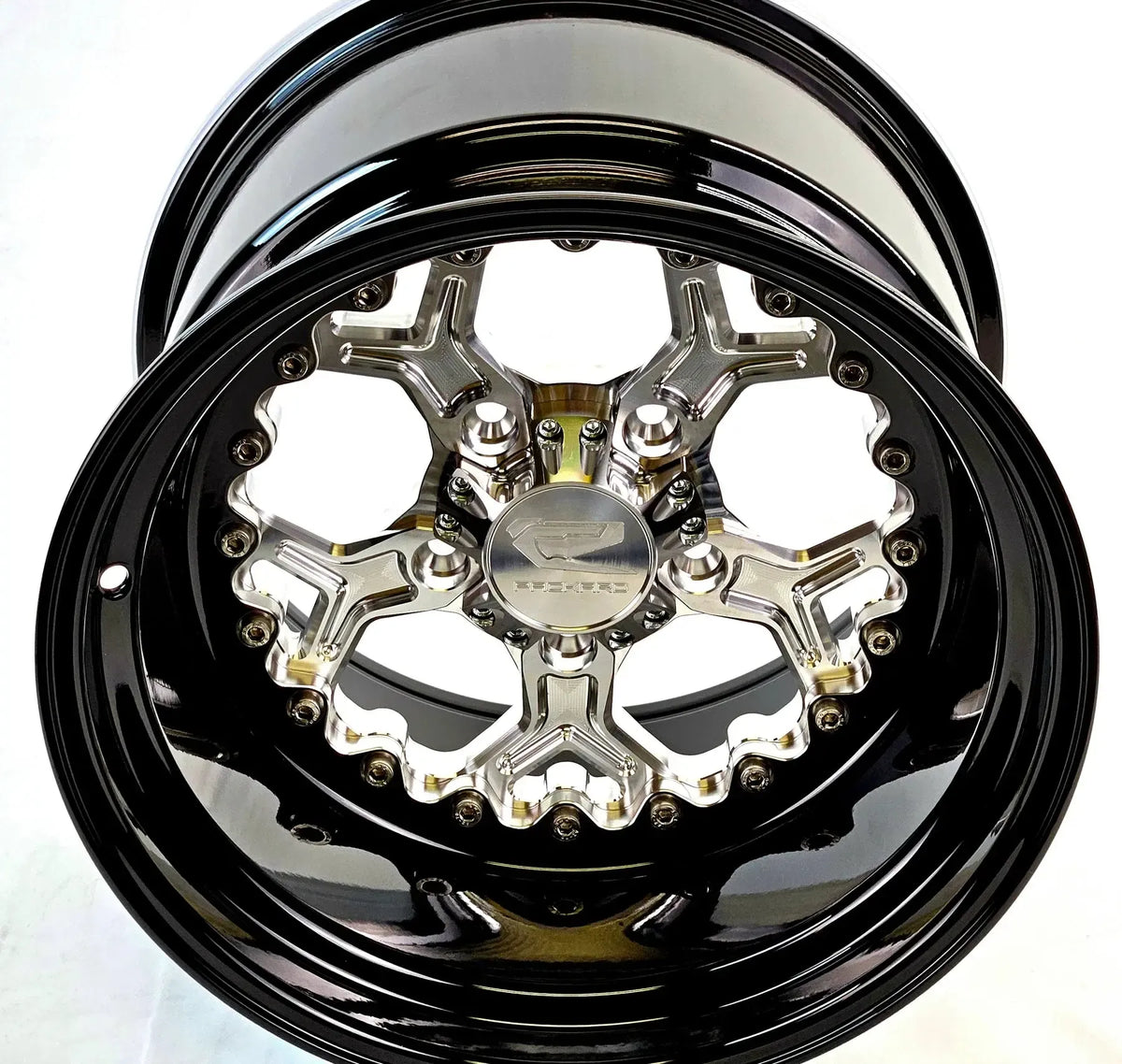 PRO 5 - FF Forged Silver RZR PRO R 5X4.5-Wheels-Packard Performance-15x7 | 5X4.5-Yes-Black Market UTV
