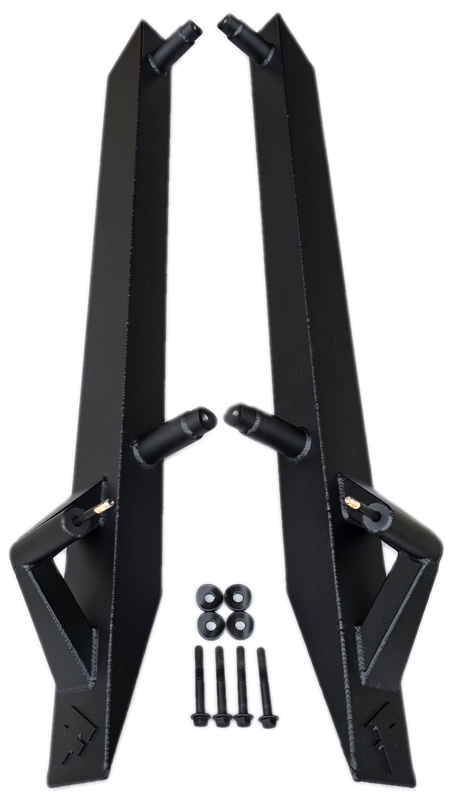 Can-Am Maverick R 2-Seat Rock Slider Steps-FastLab UTV-Black-Black Market UTV