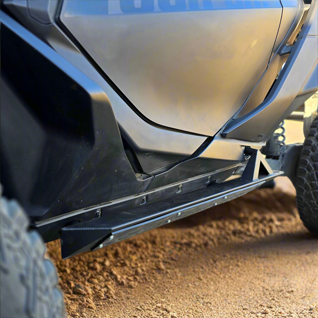 Can-Am Maverick R 2-Seat Rock Slider Steps-FastLab UTV-Black-Black Market UTV